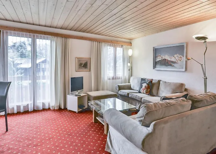 Abendrot Apartments-14 By Interhome גרינדלוולד