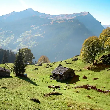 Abendrot Apartments-14 By Interhome 公寓 格林德瓦